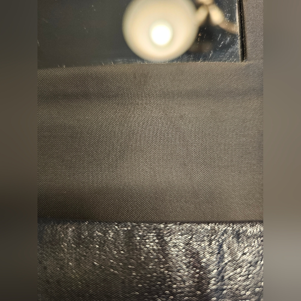 Beautiful silver clutch with rhinestones on the side. Used - Picture 6 of 9